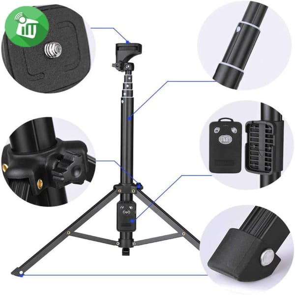 VCT-1688 3in1 bâton Selfie trépied avec trépied et télécommande Bluetooth-hanoutdz-13 VCT-1688 3in1 bâton Selfie trépied avec trépied et télécommande Bluetooth-hanoutdz-13